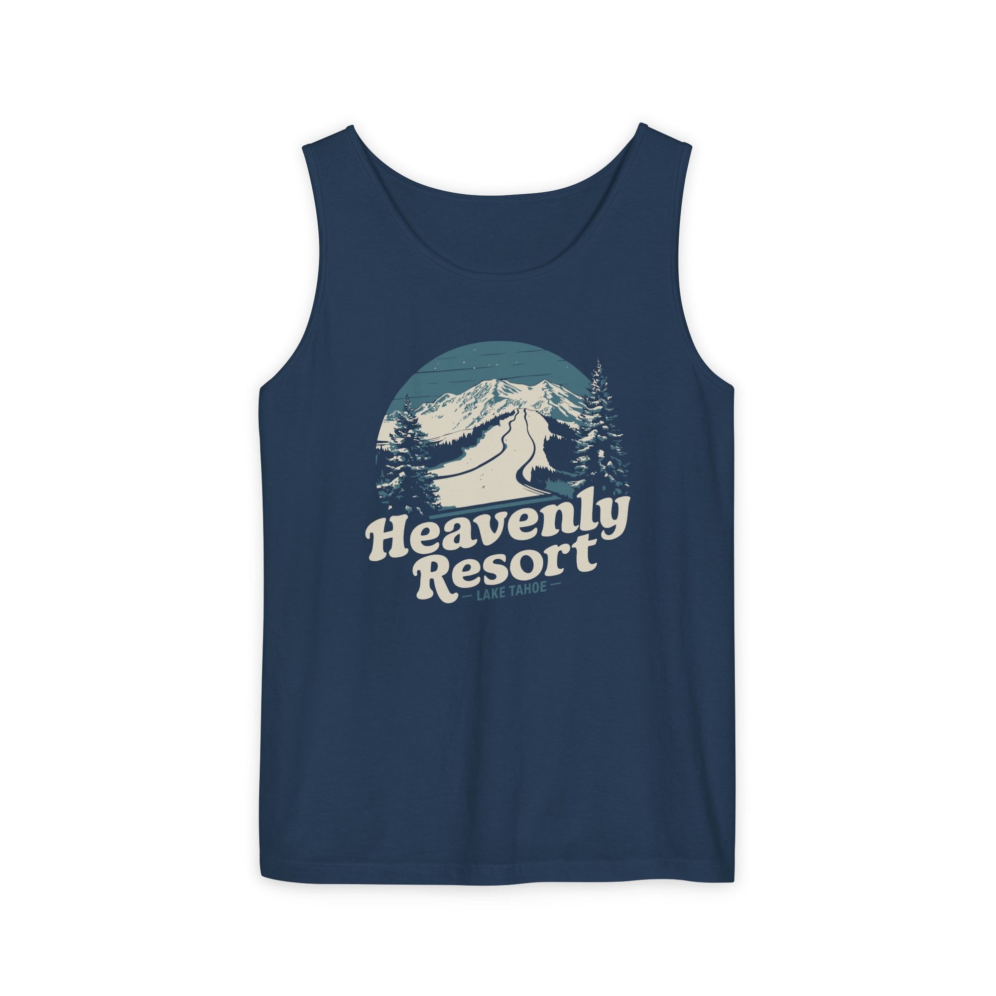 Heavenly Resort Lake Tahoe California Nevada Comfort Colors Tank Top