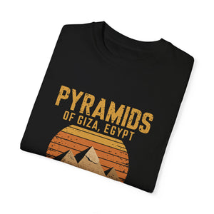 Pyramids of Giza Egypt Comfort Colors Unisex T-Shirt