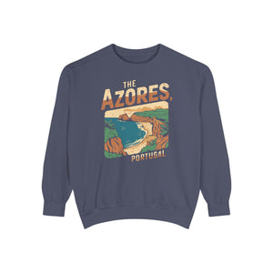 The Azores Portugal Comfort Colors Unisex Sweatshirt