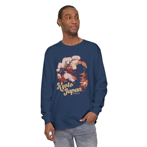 Kyoto Japan Comfort Colors Unisex Long Sleeve T-Shirt