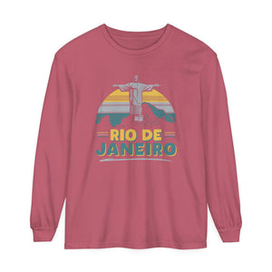 Rio de Janeiro Brazil Comfort Colors Unisex Long Sleeve T-Shirt