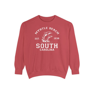 Myrtle Beach South Carolina Comfort Colors Unisex Sweatshirt