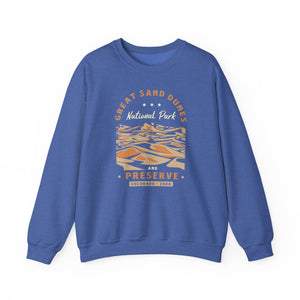 Great Sand Dunes National Park Colorado Gildan Unisex Crewneck Sweatshirt