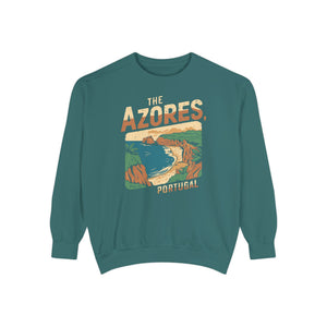 The Azores Portugal Comfort Colors Unisex Sweatshirt