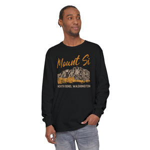 Mount Si Washington Comfort Colors Unisex Long Sleeve T-Shirt
