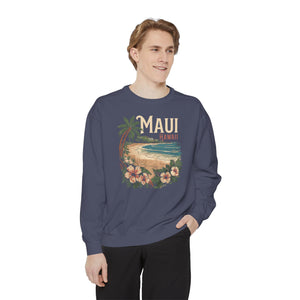 Maui Hawaii Comfort Colors Unisex Sweatshirt