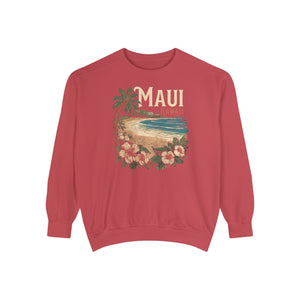 Maui Hawaii Comfort Colors Unisex Sweatshirt