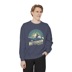 Matterhorn Switzerland Comfort Colors Unisex Sweatshirt