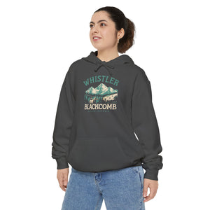 Whistler Blackcomb British Columbia Comfort Colors Unisex Hoodie