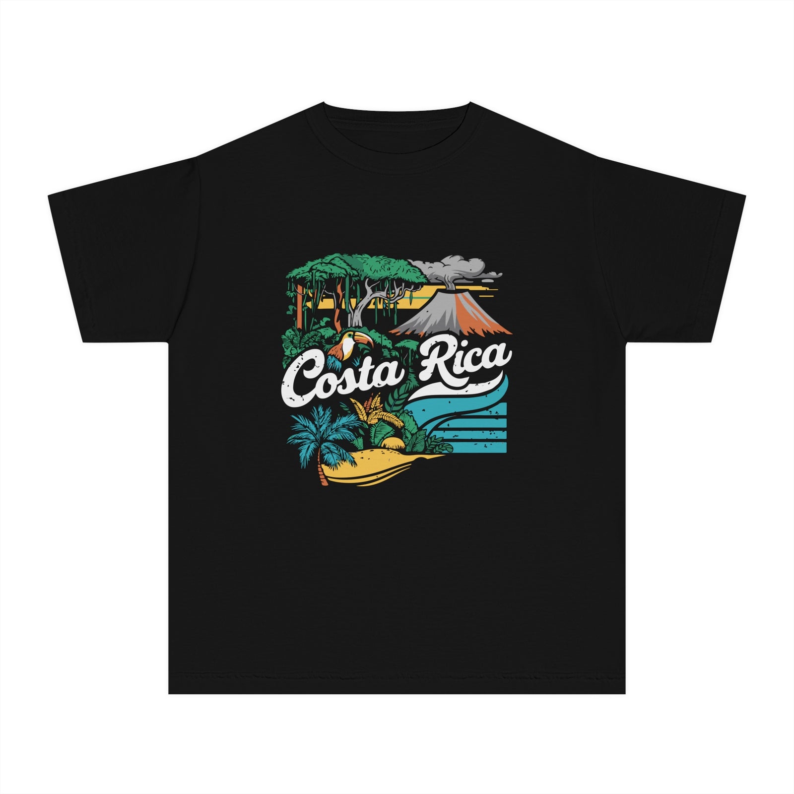Costa Rica Comfort Colors Youth Kids T-Shirt