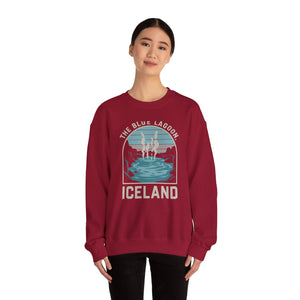 Blue Lagoon Iceland Gildan Unisex Crewneck Sweatshirt