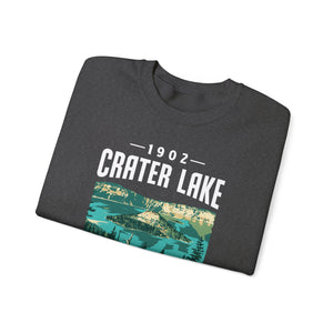 Crater Lake National Park Oregon Gildan Unisex Crewneck Sweatshirt