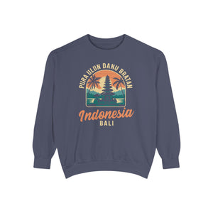 Pura Ulun Danu Bratan Bali Comfort Colors Unisex Sweatshirt