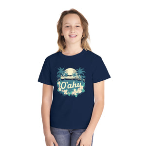 Oahu Hawaii Comfort Colors Youth Kids T-Shirt