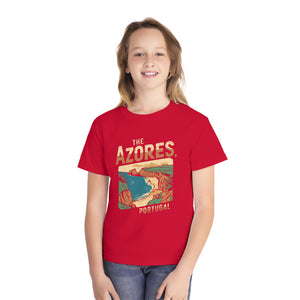 The Azores Portugal Comfort Colors Youth Kids T-Shirt
