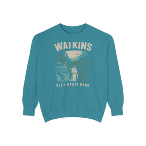 Watkins Glen State Park New York Comfort Colors Unisex Sweatshirt