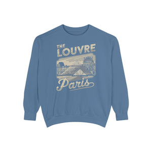 The Louvre Paris France Comfort Colors Unisex Sweatshirt