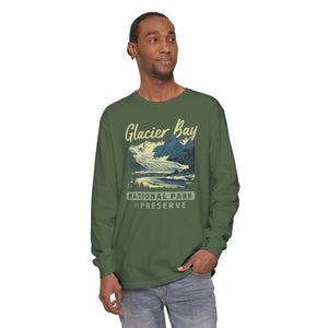 Glacier Bay National Park Alaska Comfort Colors Unisex Long Sleeve T-Shirt