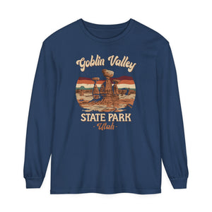 Goblin Valley State Park Utah Comfort Colors Unisex Long Sleeve T-Shirt