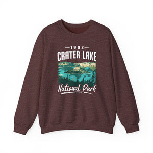 Crater Lake National Park Oregon Gildan Unisex Crewneck Sweatshirt