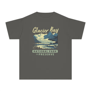 Glacier Bay National Park Alaska Comfort Colors Youth Kids T-Shirt