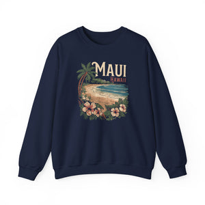 Maui Hawaii Gildan Unisex Crewneck Sweatshirt
