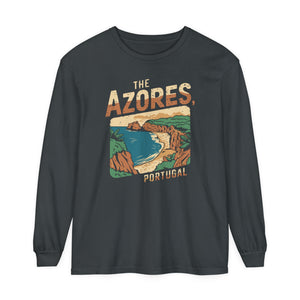 The Azores Portugal Comfort Colors Unisex Long Sleeve T-Shirt