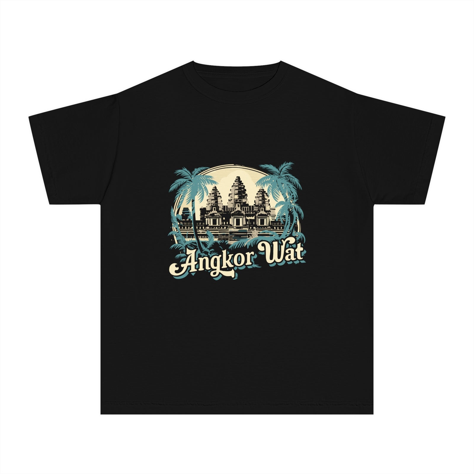 Angkor Wat Cambodia Comfort Colors Youth Kids T-Shirt