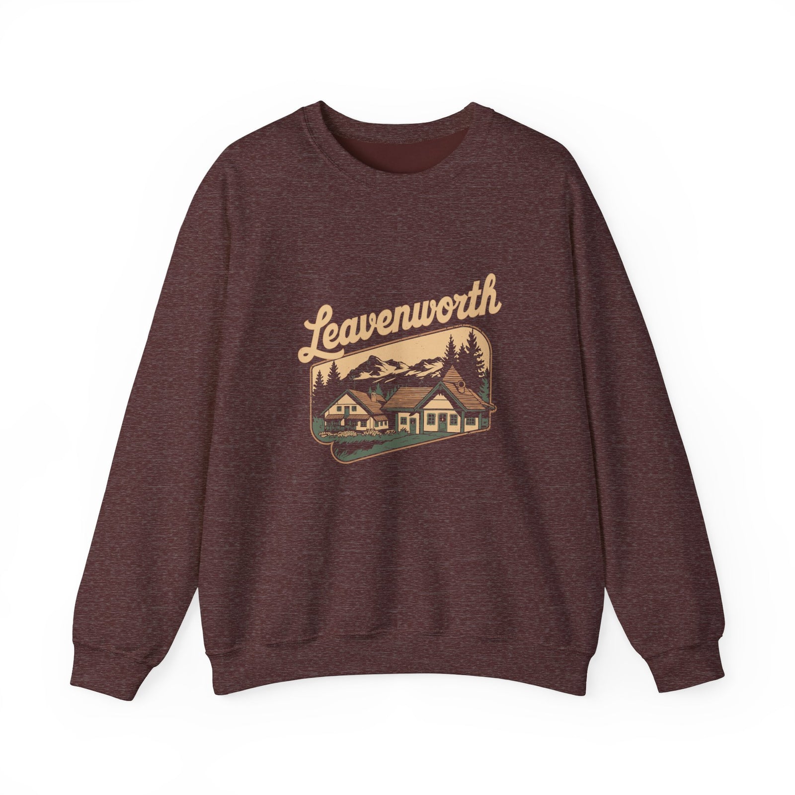 Leavenworth Washington Gildan Unisex Crewneck Sweatshirt