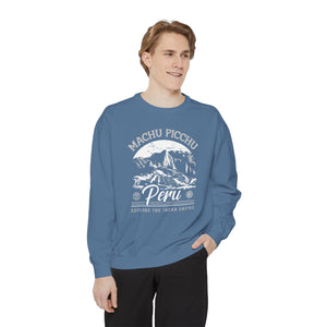 Machu Picchu Peru Comfort Colors Unisex Sweatshirt
