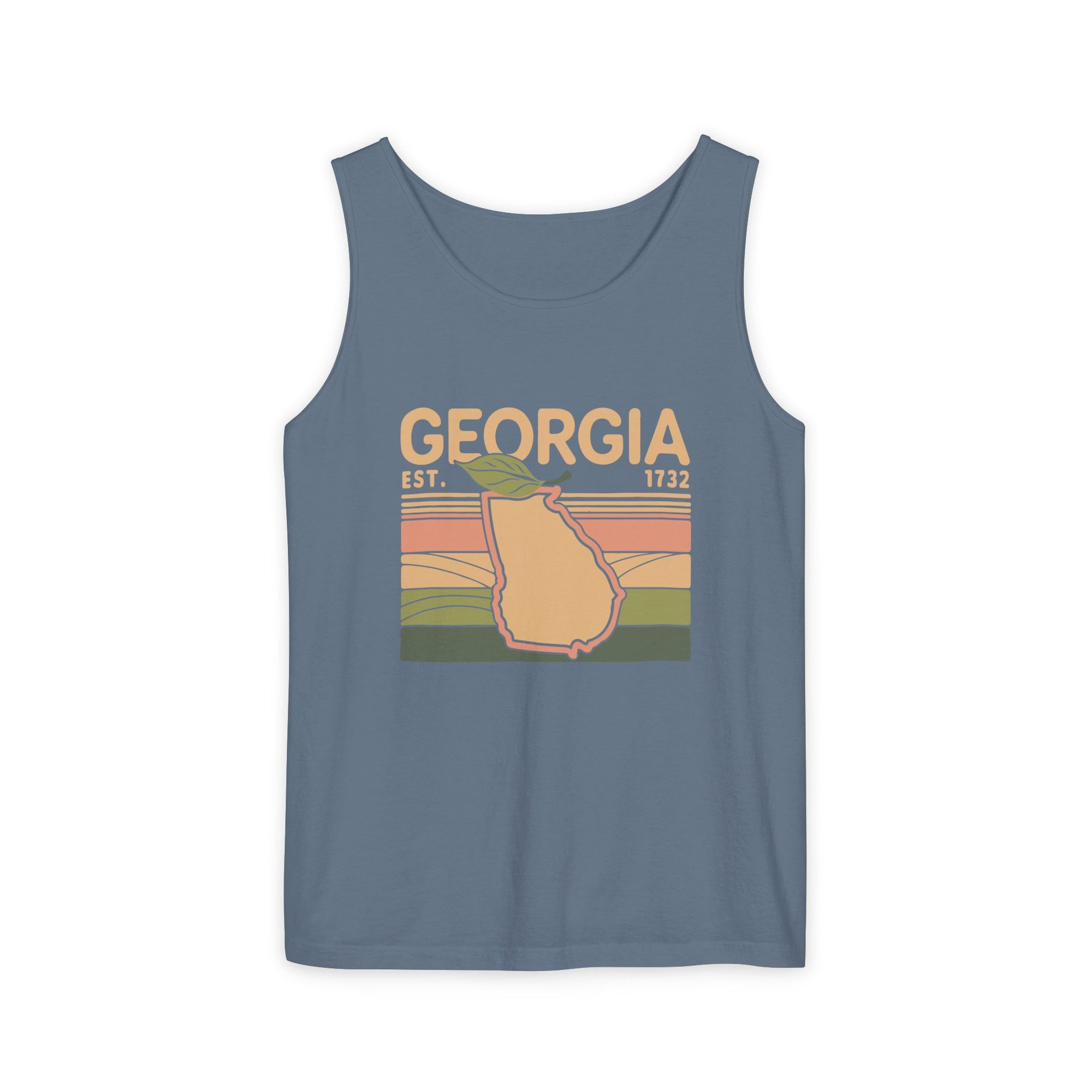 Georgia Peach Comfort Colors Tank Top