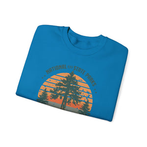 Redwood National Park California Gildan Unisex Crewneck Sweatshirt