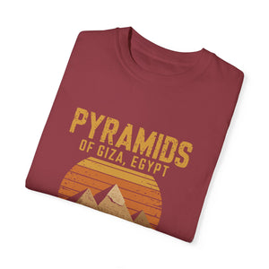 Pyramids of Giza Egypt Comfort Colors Unisex T-Shirt