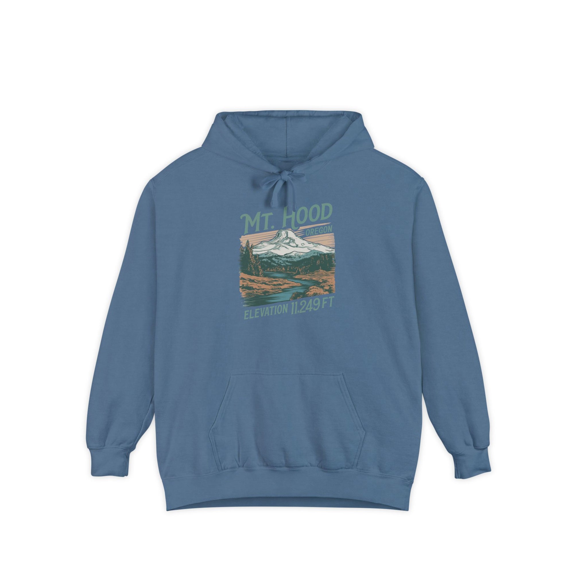 Mount Hood Oregon Comfort Colors Unisex Hoodie