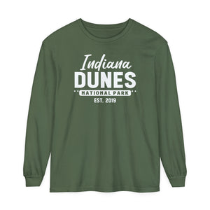 Indiana Dunes National Park Indiana Comfort Colors Unisex Long Sleeve T-Shirt