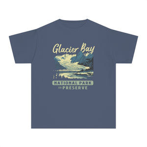 Glacier Bay National Park Alaska Comfort Colors Youth Kids T-Shirt