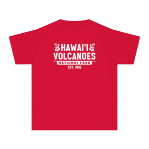 Hawaii Volcanoes National Park Hawaii Comfort Colors Youth Kids T-Shirt