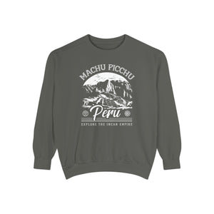 Machu Picchu Peru Comfort Colors Unisex Sweatshirt