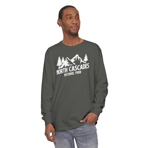 North Cascades National Park Washington Comfort Colors Unisex Long Sleeve T-Shirt