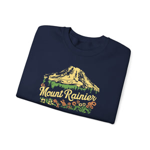 Mount Rainier Washington Gildan Unisex Crewneck Sweatshirt