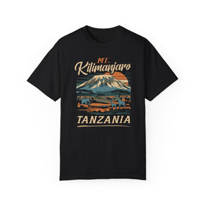 Mount Kilimanjaro Tanzania Comfort Colors Unisex T-Shirt