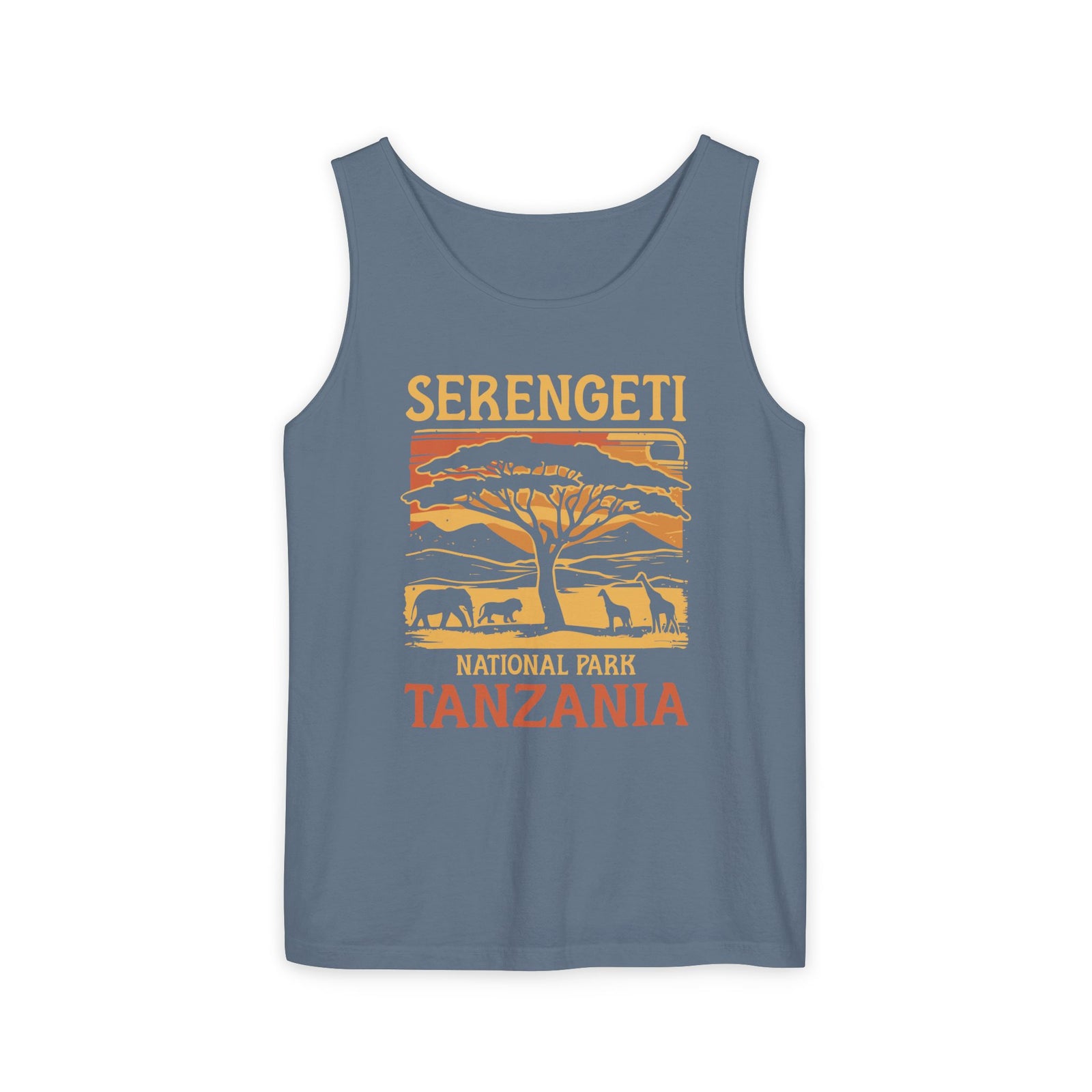 Serengeti Tanzania Comfort Colors Tank Top