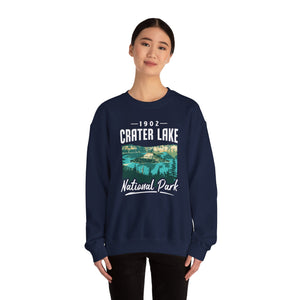 Crater Lake National Park Oregon Gildan Unisex Crewneck Sweatshirt