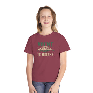 Mount St. Helens Washington Comfort Colors Youth Kids T-Shirt