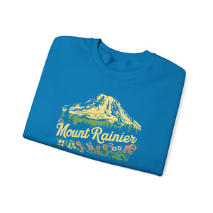 Mount Rainier Washington Gildan Unisex Crewneck Sweatshirt