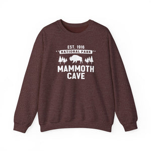 Mammoth Cave National Park Kentucky Gildan Unisex Crewneck Sweatshirt