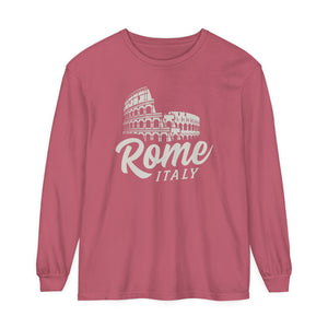 Rome Italy Comfort Colors Unisex Long Sleeve T-Shirt