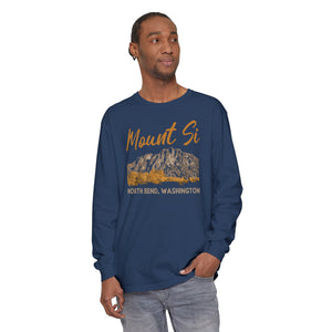 Mount Si Washington Comfort Colors Unisex Long Sleeve T-Shirt