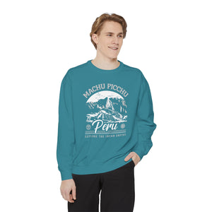 Machu Picchu Peru Comfort Colors Unisex Sweatshirt