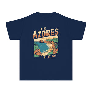 The Azores Portugal Comfort Colors Youth Kids T-Shirt